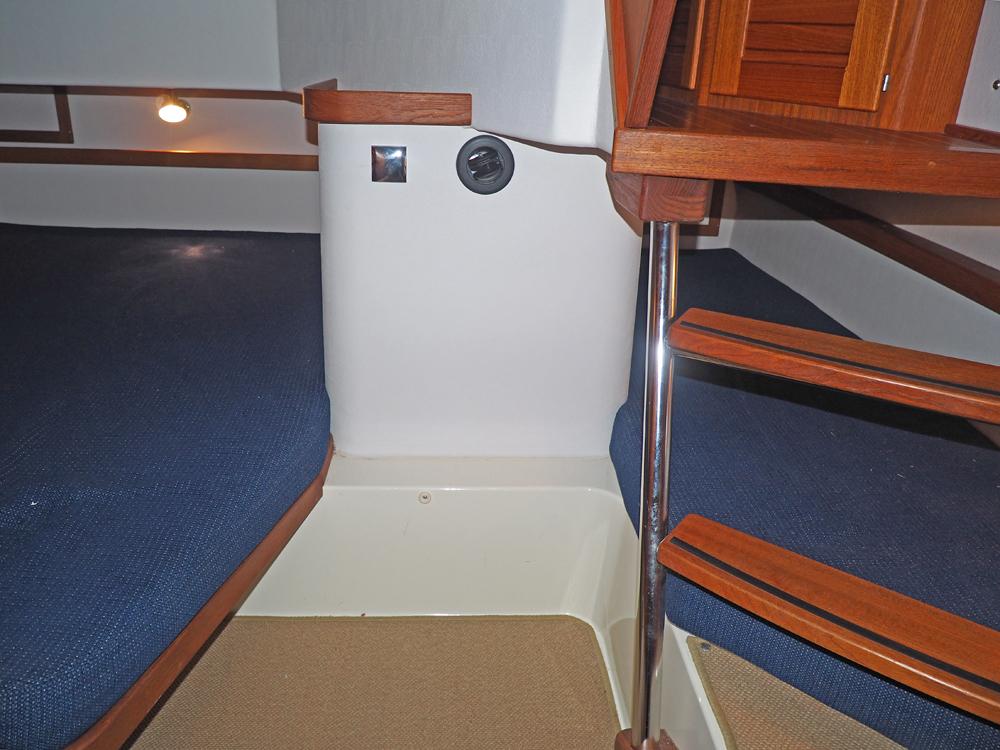 Achterkajuit, Accommodatie